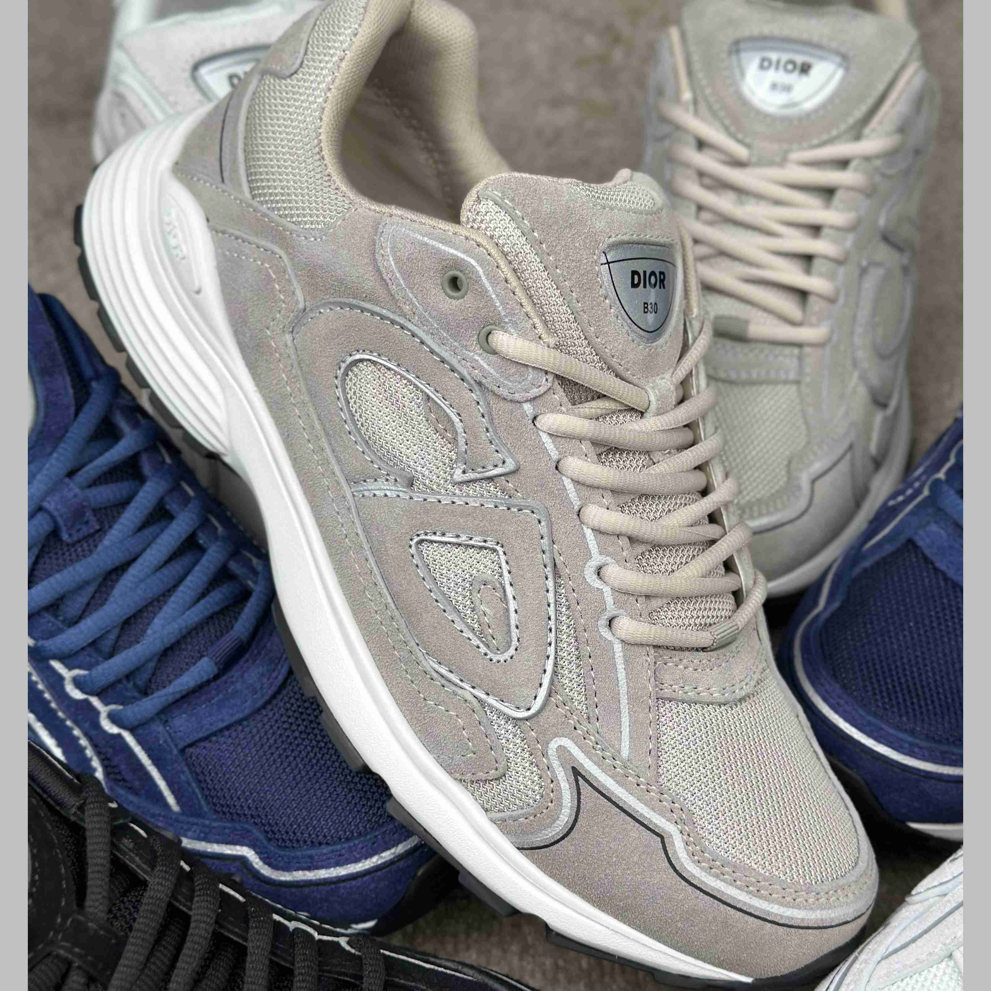 Dior B30 Countdown Sneaker   - FashionPlug
