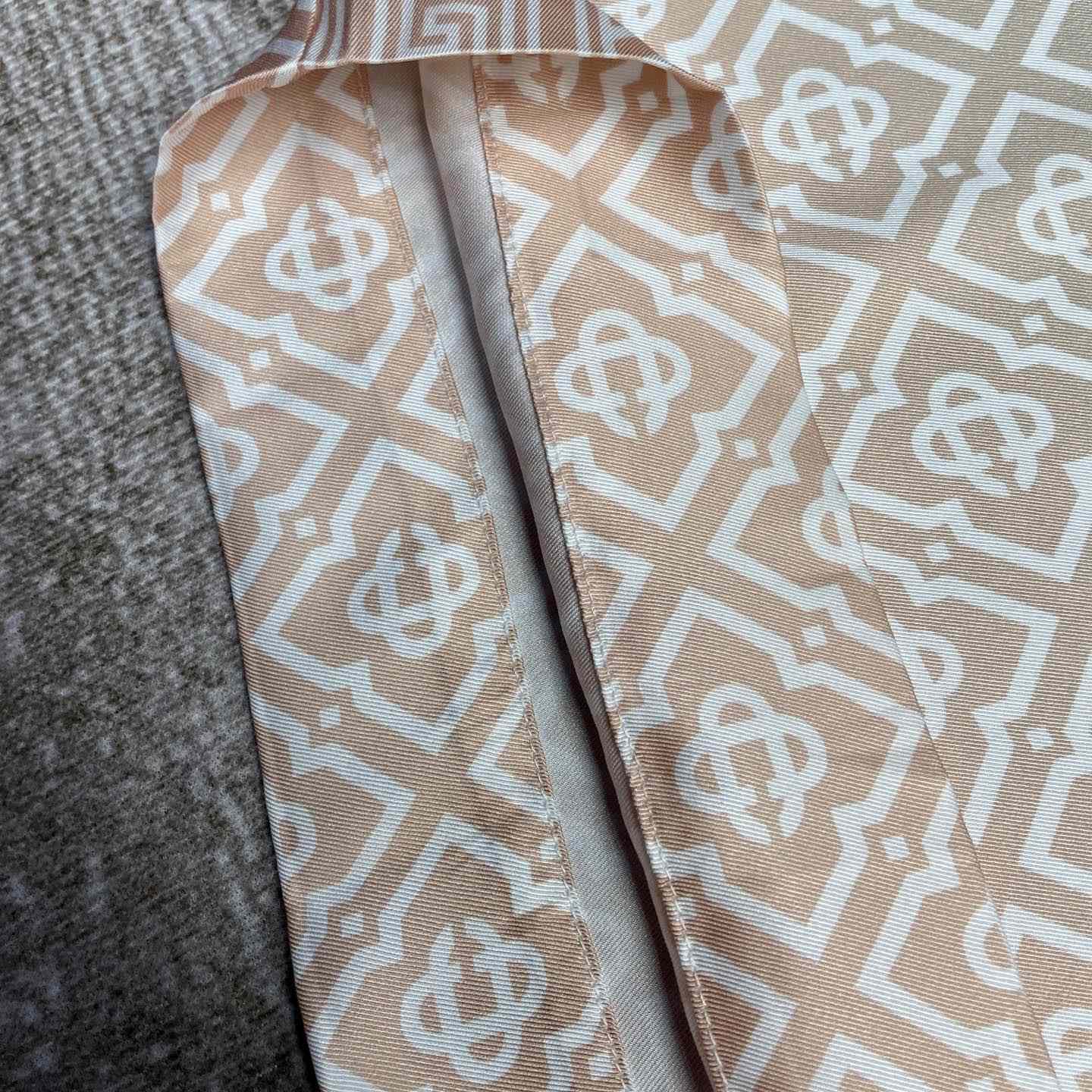 Casablanca Logo-monogrammed Dégradé Silk Trousers  CA3529 - FashionPlug