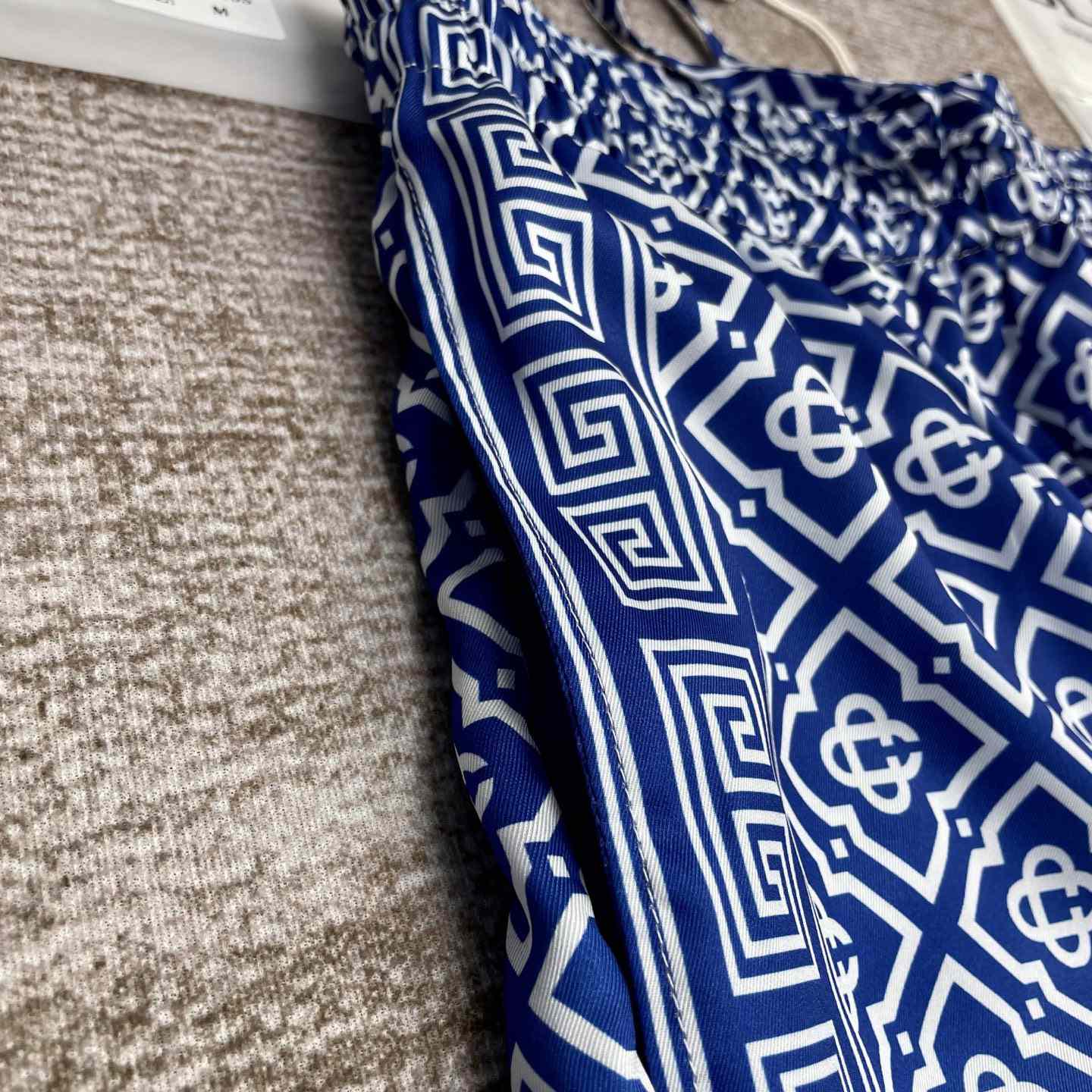 Casablanca Logo-monogrammed Dégradé Silk Trousers  CA3529 - FashionPlug