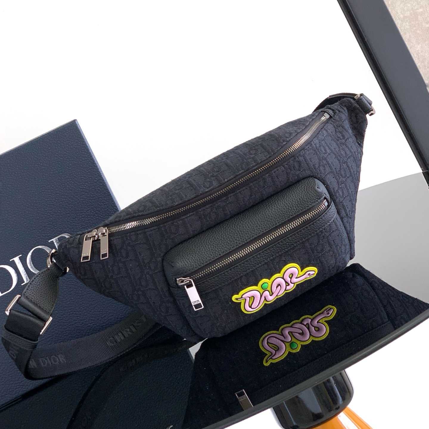 Dior And Kaws Rider 2.0 Belt Bag - FashionPlug