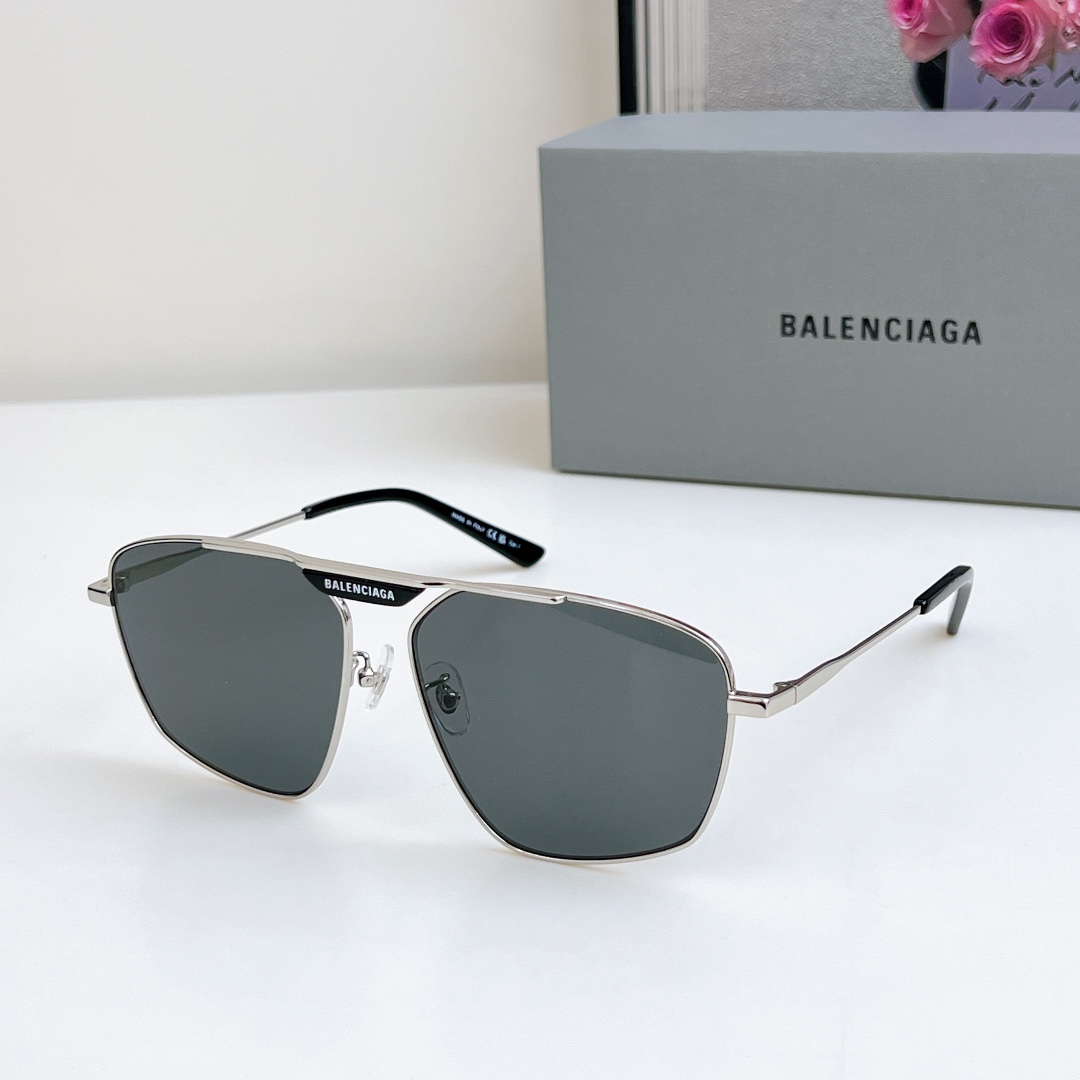 Balenciaga Tag 2.0 Navigator Sunglasses   BB0246SA - FashionPlug