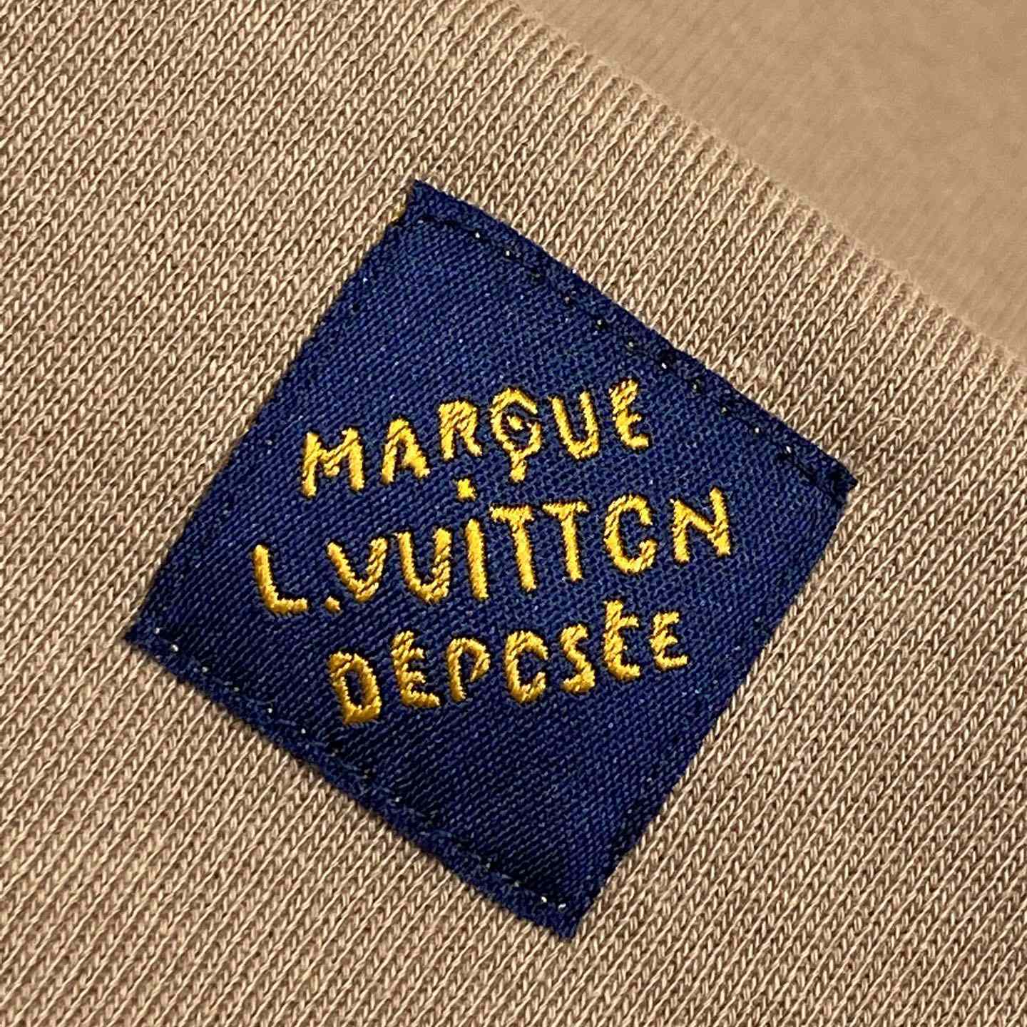 Louis Vuitton Embroidered Cotton Crewneck   1AHEFU - FashionPlug
