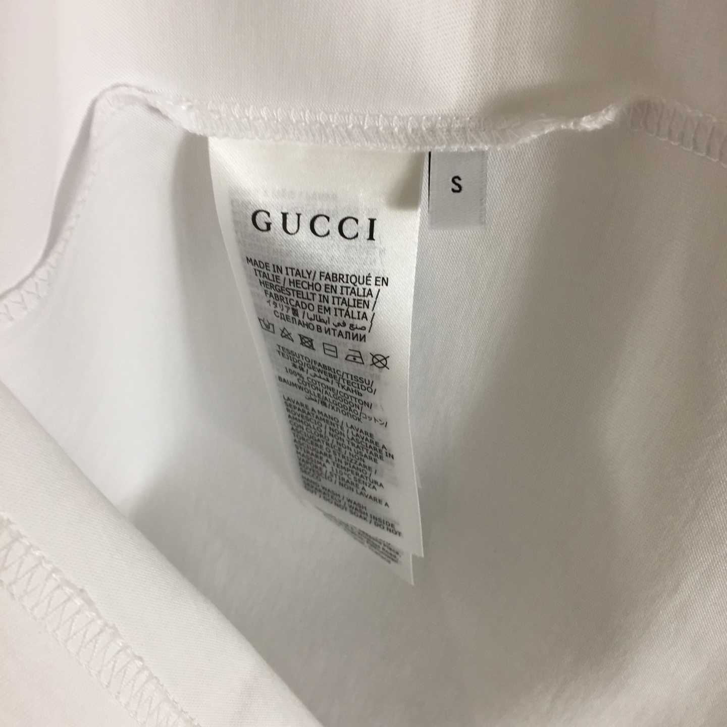 Gucci Web-detail T-shirt - FashionPlug
