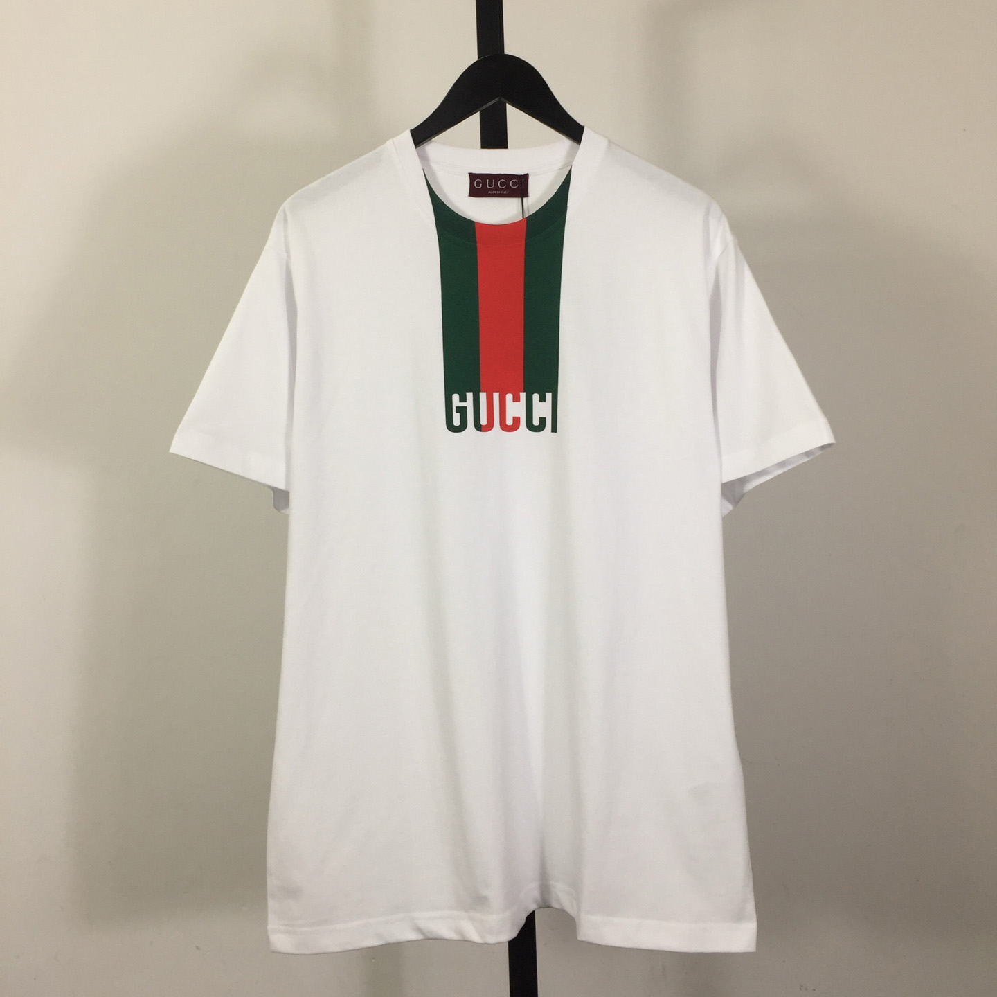 Gucci Web-detail T-shirt - FashionPlug