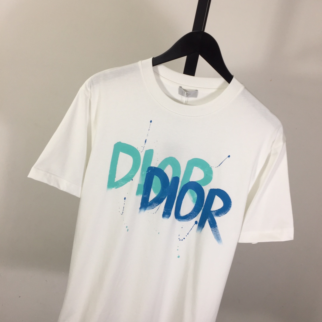 Dior Relaxed-fit T-shirt  - FashionPlug