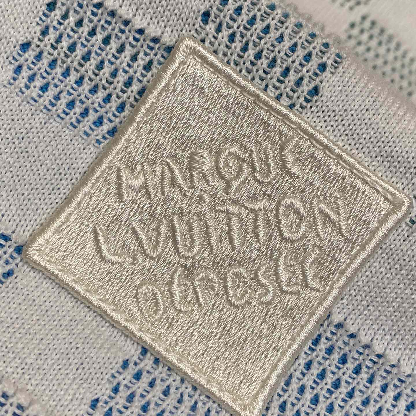 Louis Vuitton Damier Gradient Jacquard Pullover   1AGTL0 - FashionPlug