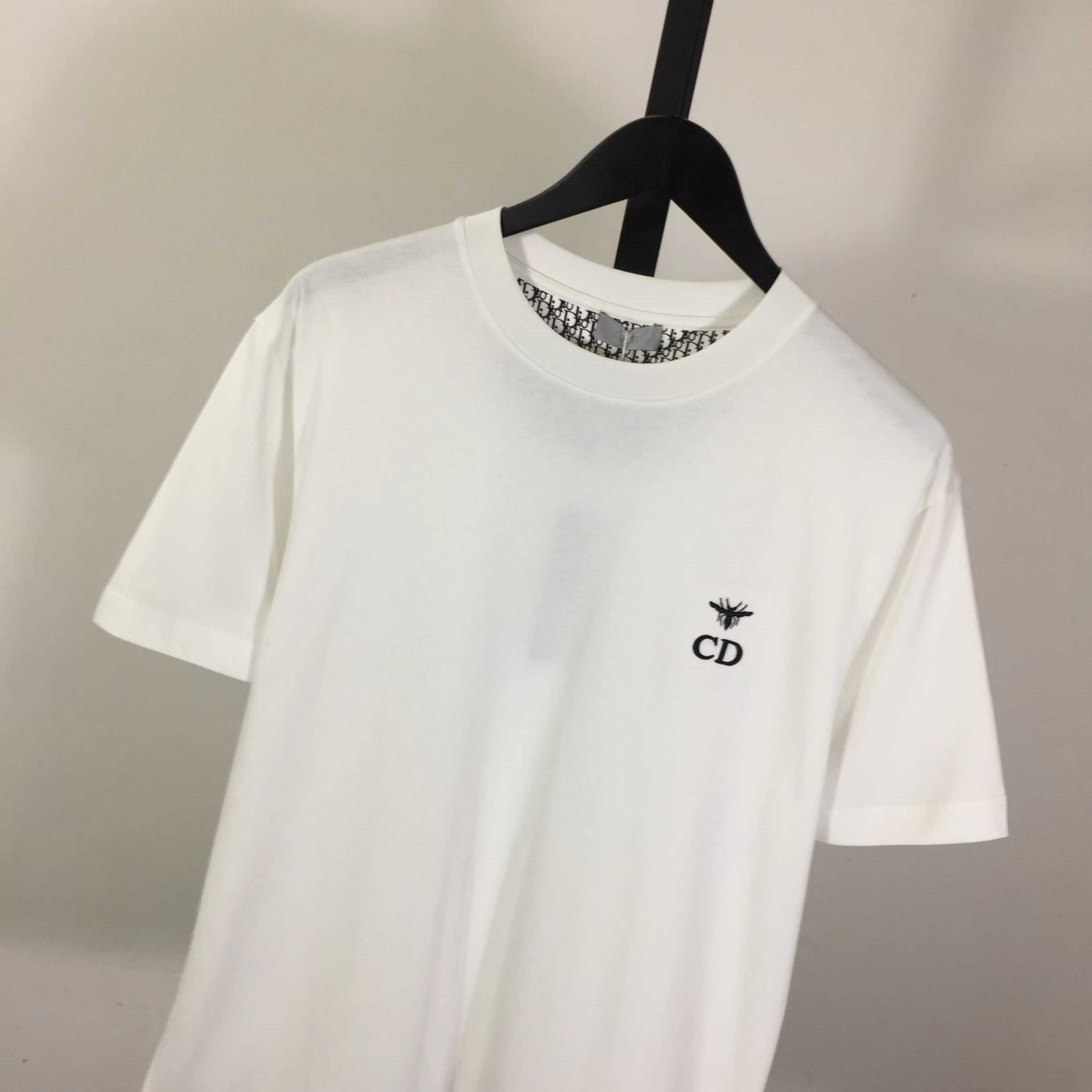 Dior CD Icon Relaxed-fit T-shirt  - FashionPlug
