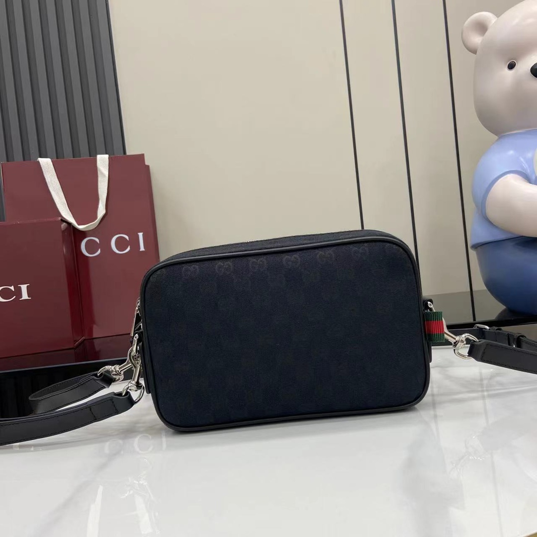 Gucci GG Canvas Small Crossbody Bag - FashionPlug