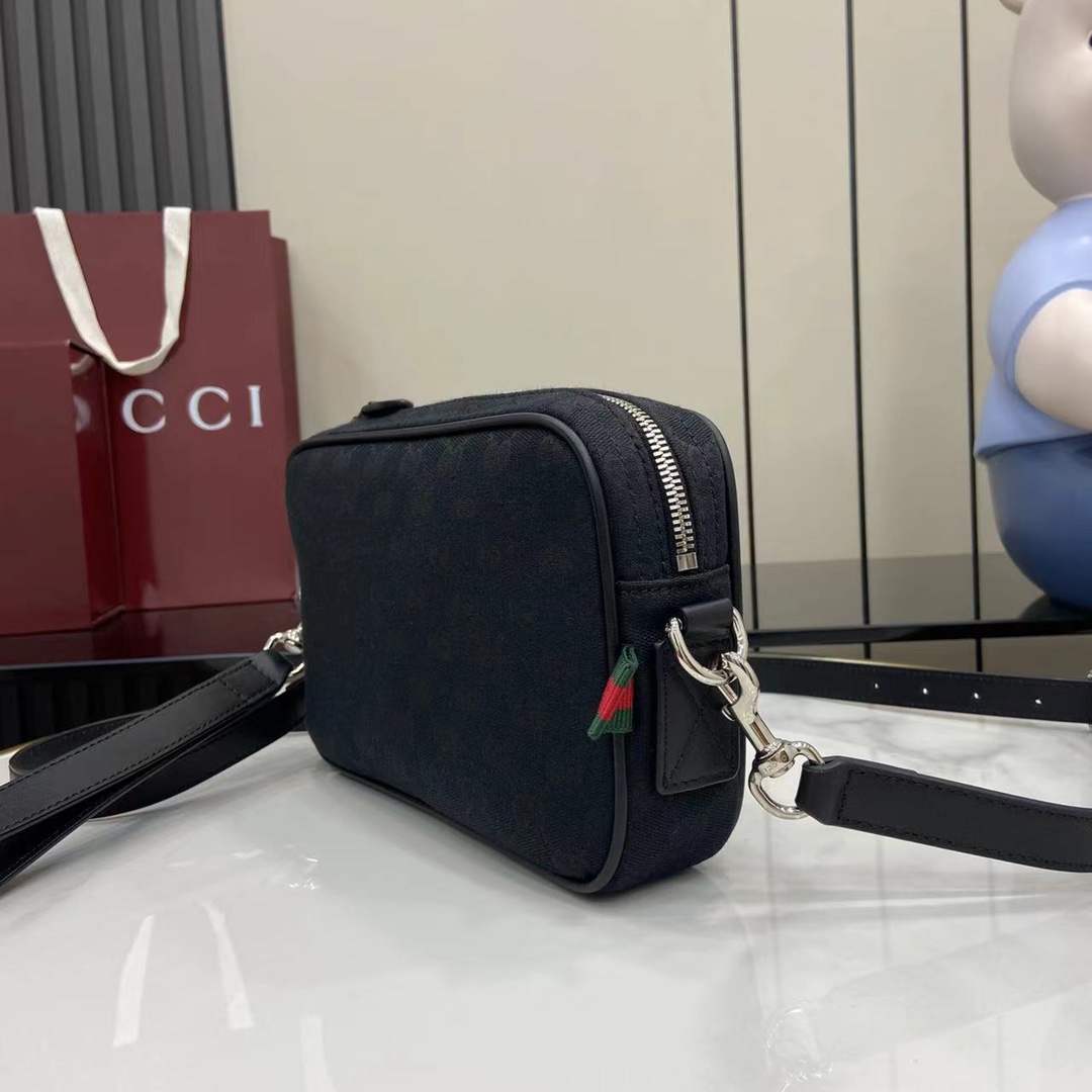 Gucci GG Canvas Small Crossbody Bag - FashionPlug