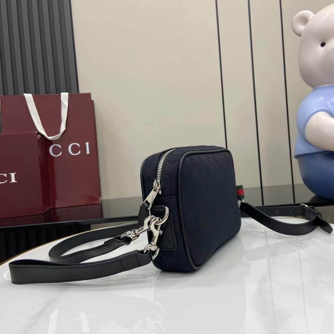 Gucci GG Canvas Small Crossbody Bag - FashionPlug