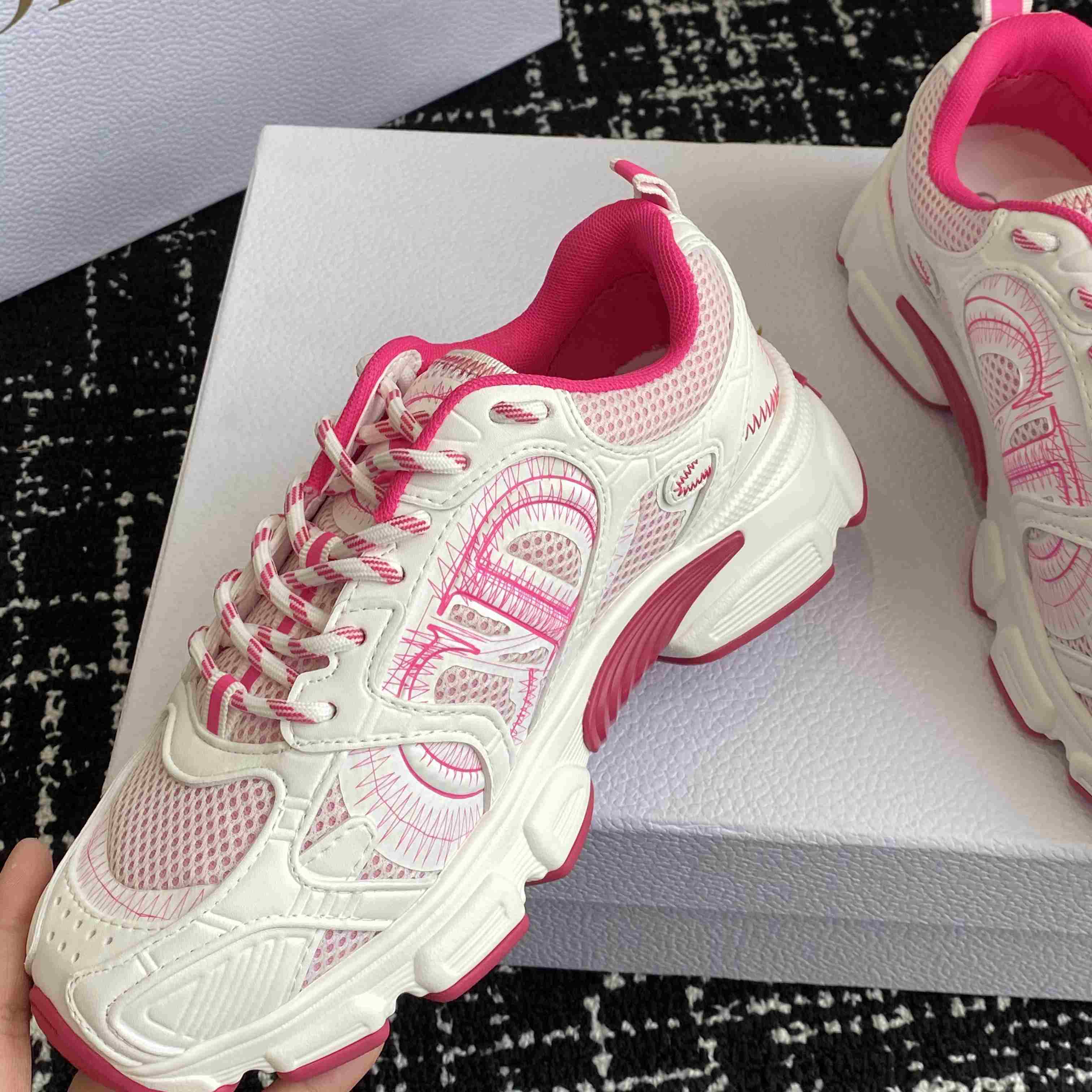 Miss Dior — Dior Chrono Sneaker  - FashionPlug