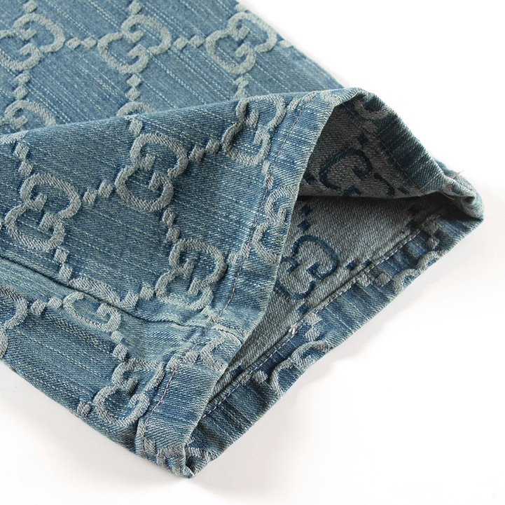 Gucci GG Denim Jeans - FashionPlug