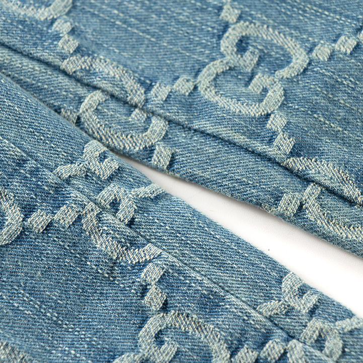 Gucci GG Denim Jeans - FashionPlug