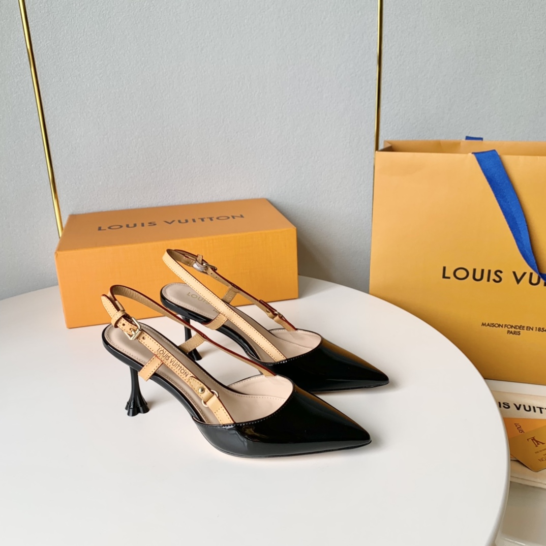 Louis Vuitton Blossom Slingback Pump - FashionPlug