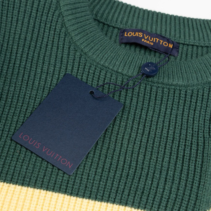 Louis Vuitton Jamaican Stripe Pullover  - FashionPlug