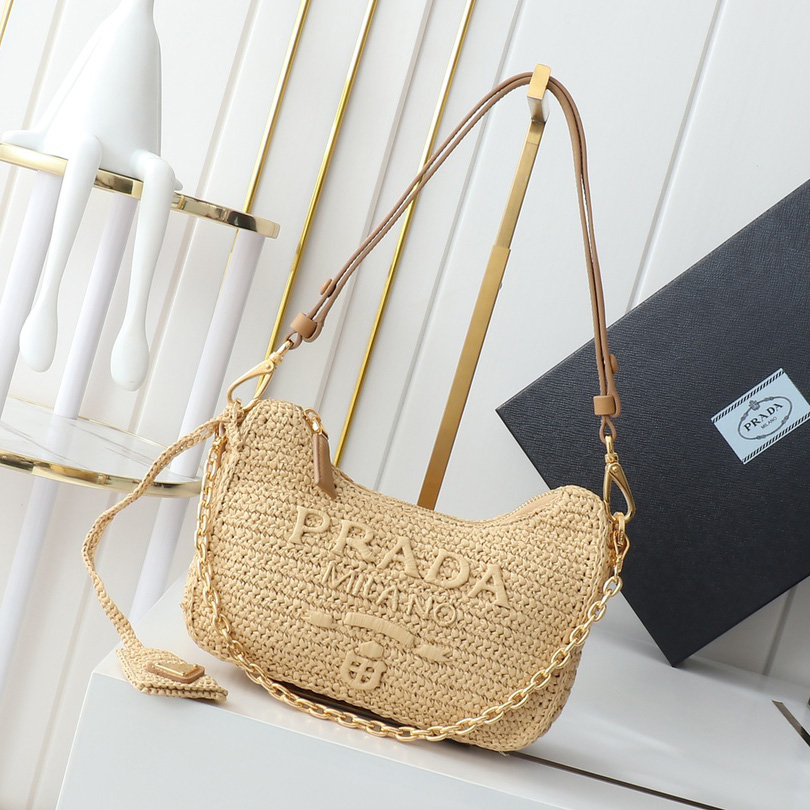 Prada Re-edition Crochet Mini-bag - FashionPlug