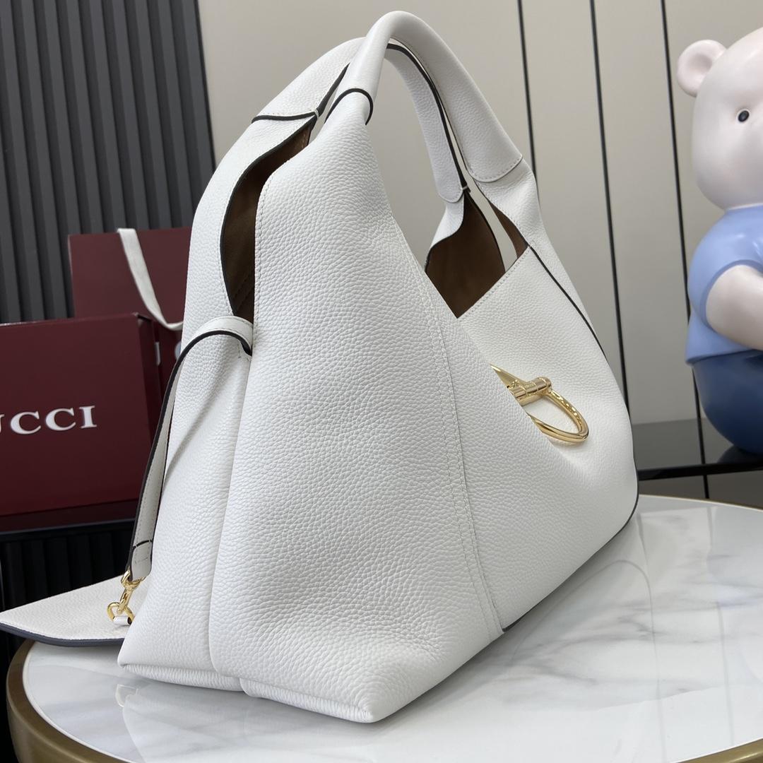 Gucci Softbit Maxi Shoulder Bag - FashionPlug