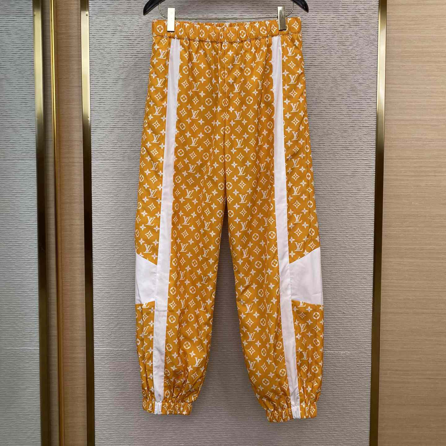 Louis Vuitton Monogram Printed Technical Track Pants   1AFWQM - FashionPlug