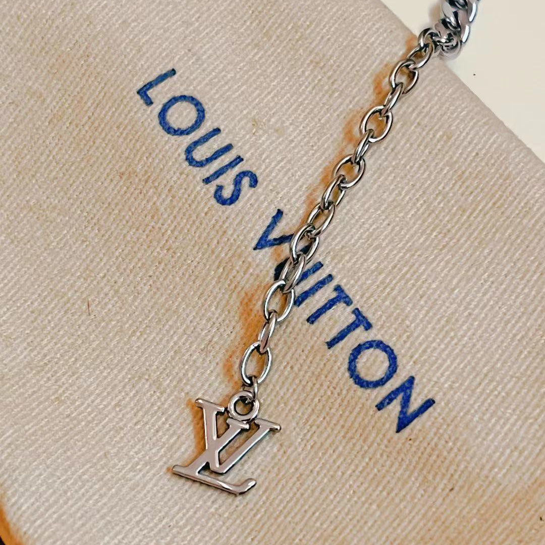 Louis Vuitton Monogram Row Bracelet  M1407A - FashionPlug