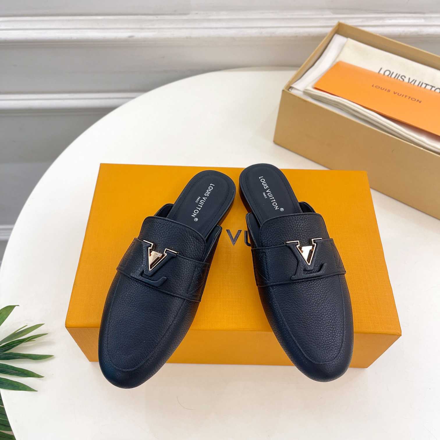 Louis Vuitton LV Capri Open Back Loafer  1AC7N3 - FashionPlug