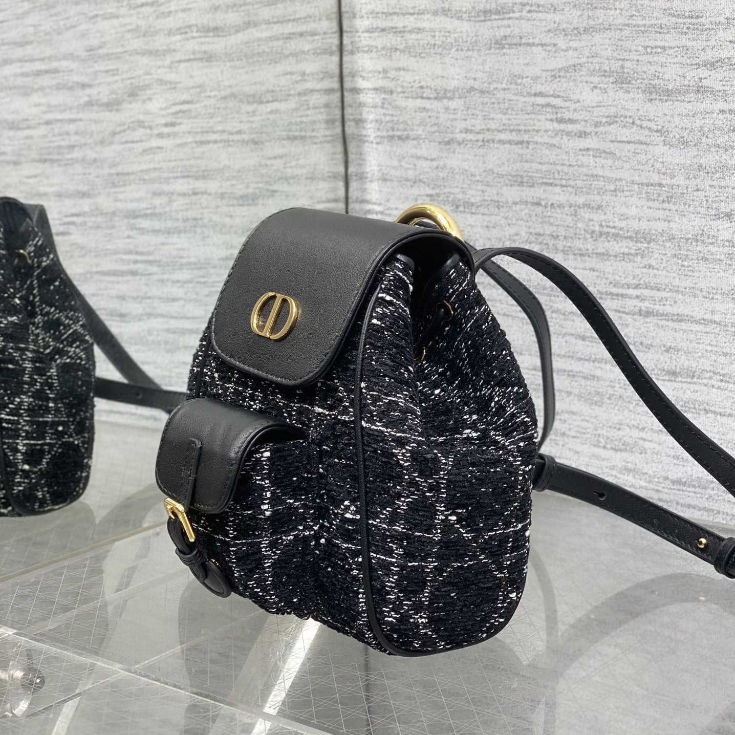 Dior Small Dior Caro Backpack  - FashionPlug