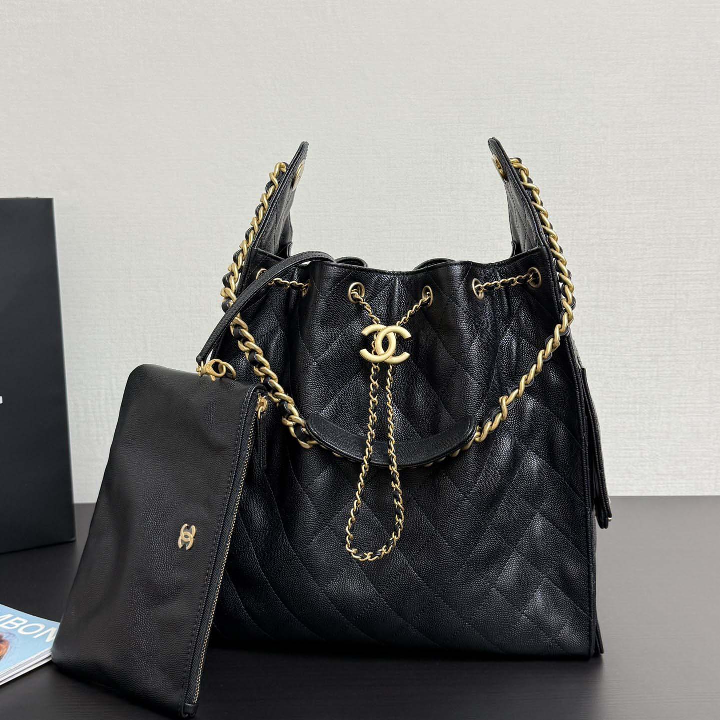 Chanel 99463 25c HOBO Bag    40*30*15cm - FashionPlug