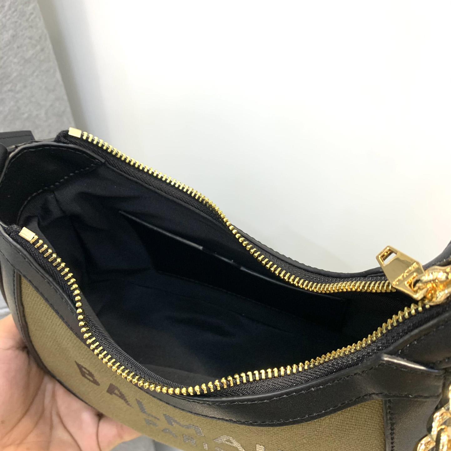 Balmain Small logo-print Shoulder Bag (23.5-16-7Cm) - FashionPlug