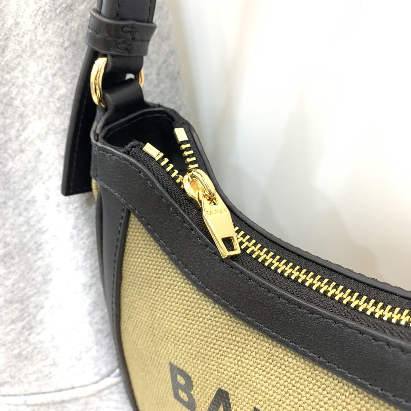 Balmain Small logo-print Shoulder Bag (23.5-16-7Cm) - FashionPlug
