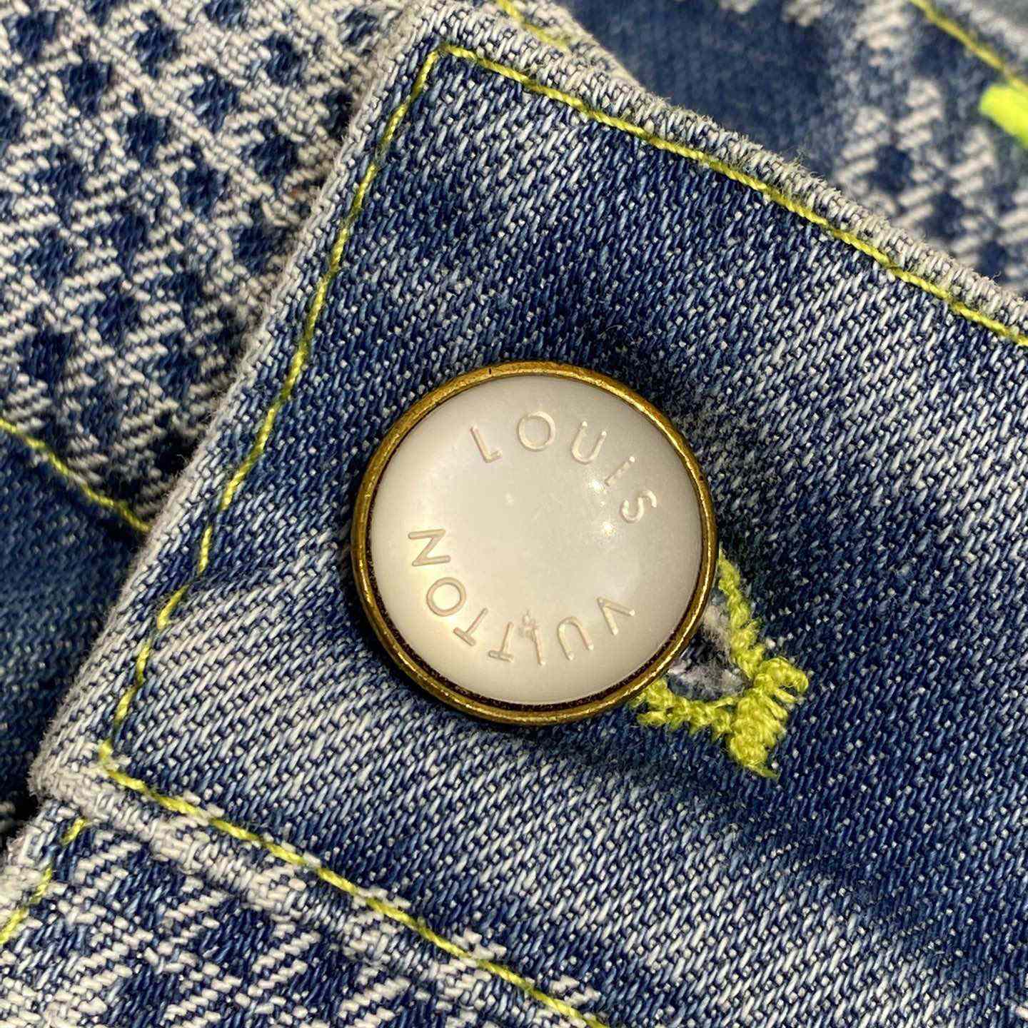 Louis Vuitton Damier Denim Short - FashionPlug