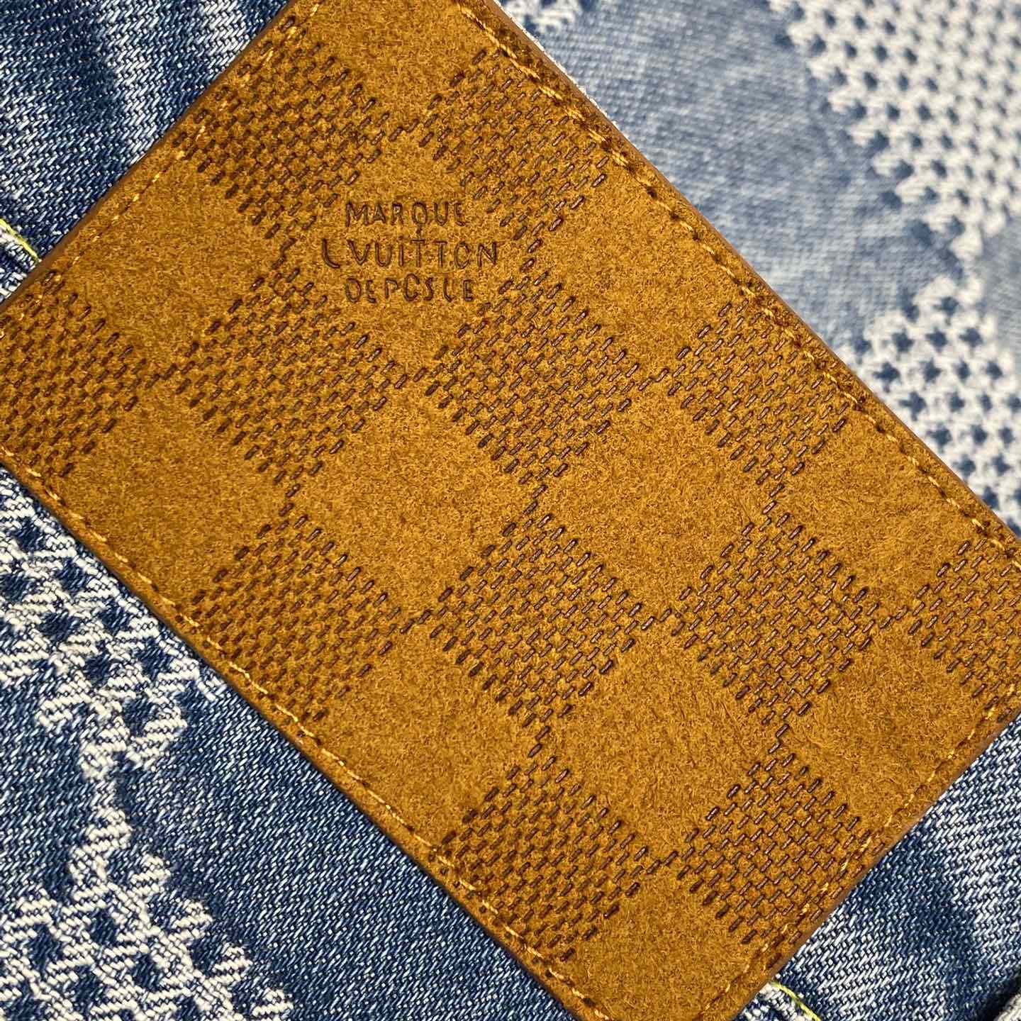 Louis Vuitton Damier Denim Short - FashionPlug