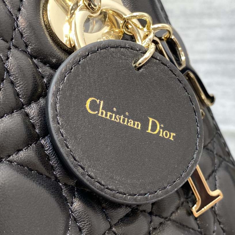 Dior Lady Dior Bag    20cm - FashionPlug
