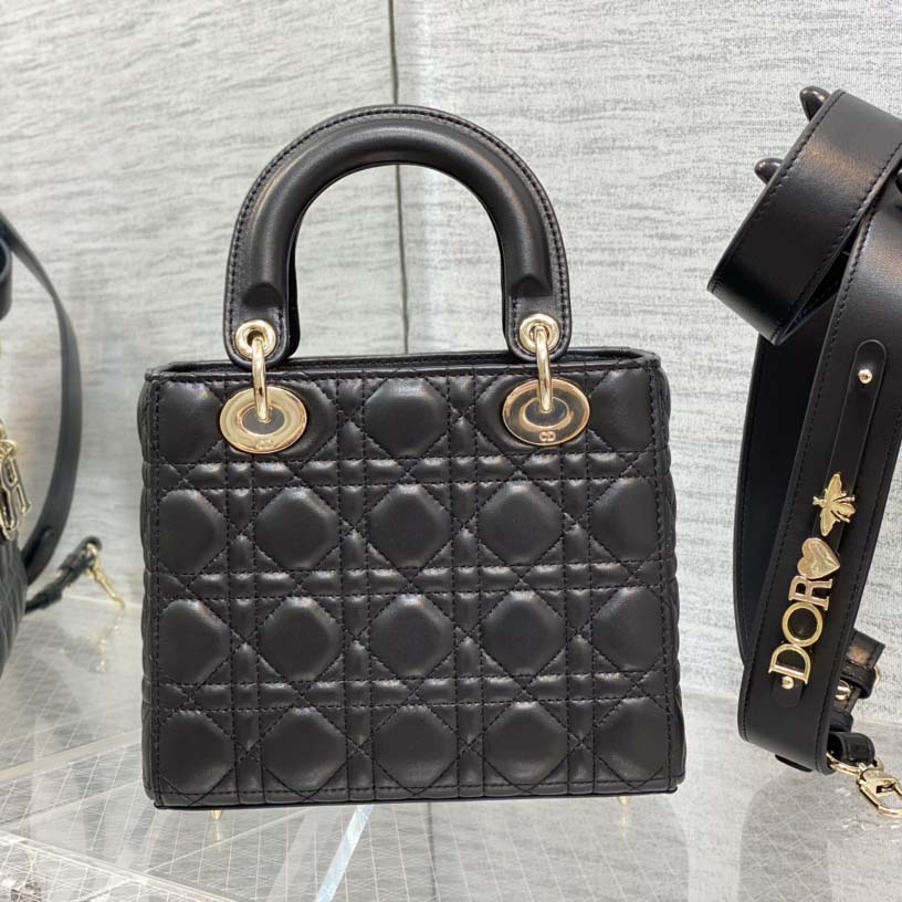 Dior Lady Dior Bag    20cm - FashionPlug