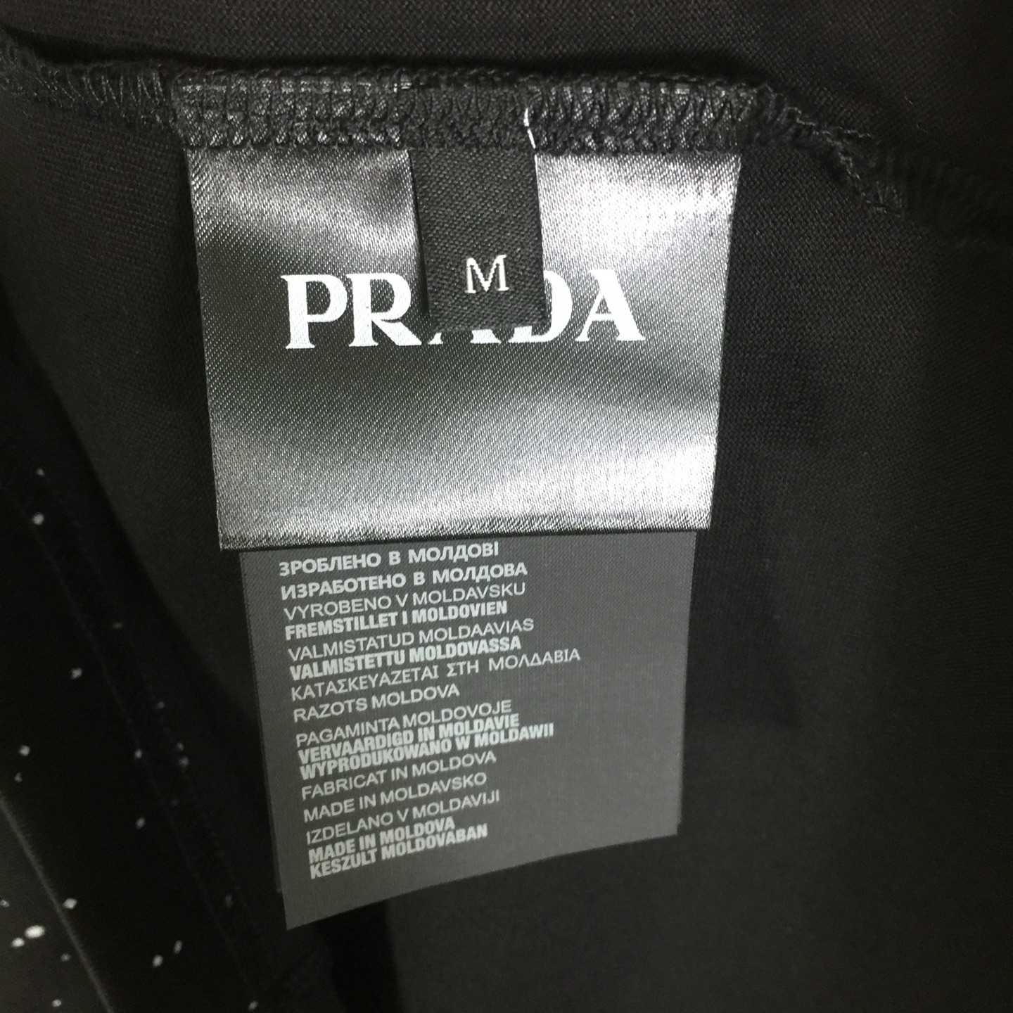 Prada Logo Cotton T-shirt - FashionPlug