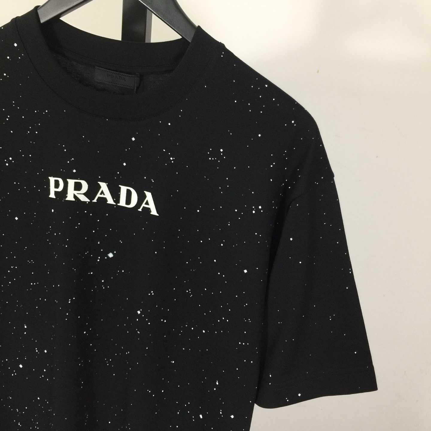 Prada Logo Cotton T-shirt - FashionPlug