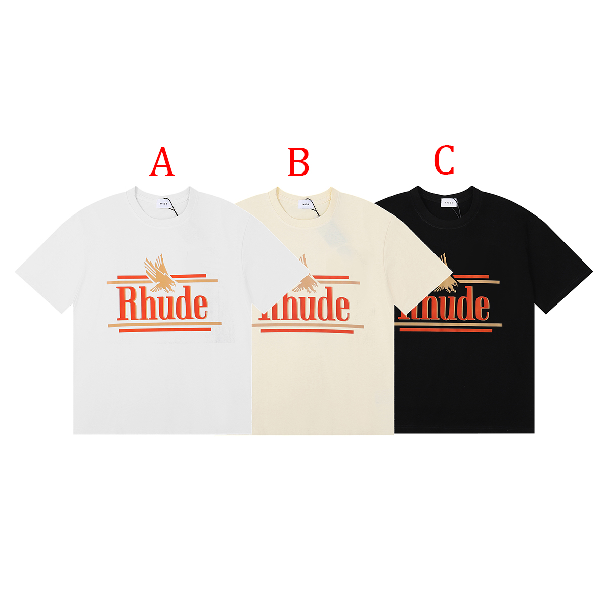 Rhude Rossa Tee in Vintage  - FashionPlug