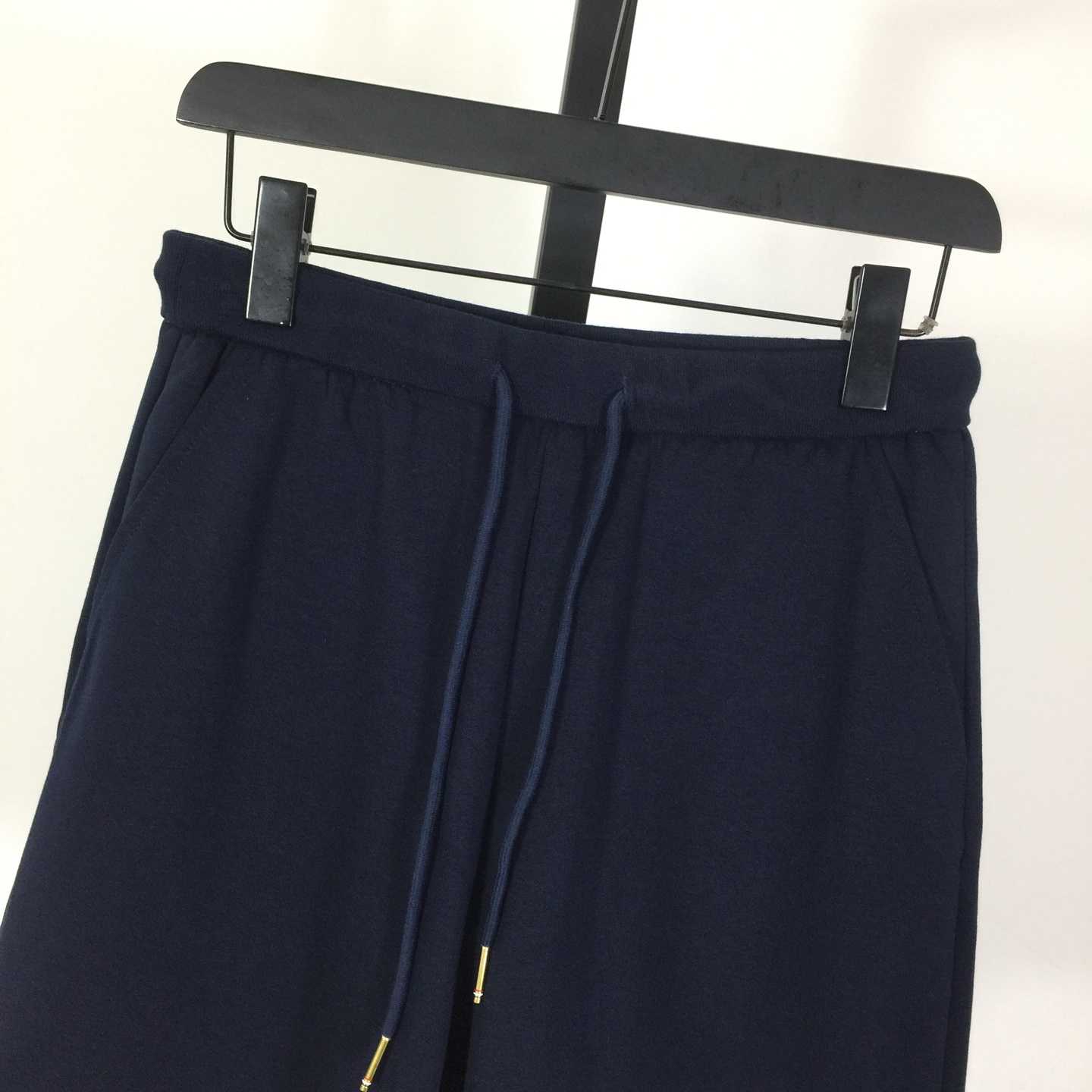 Thom Browne Cotton Mid Thigh Shorts - FashionPlug