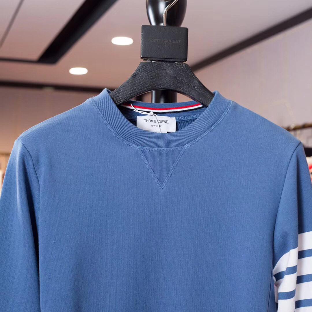 Thom Browne Stripe Sleeve Sweatshirt    TB22 - FashionPlug