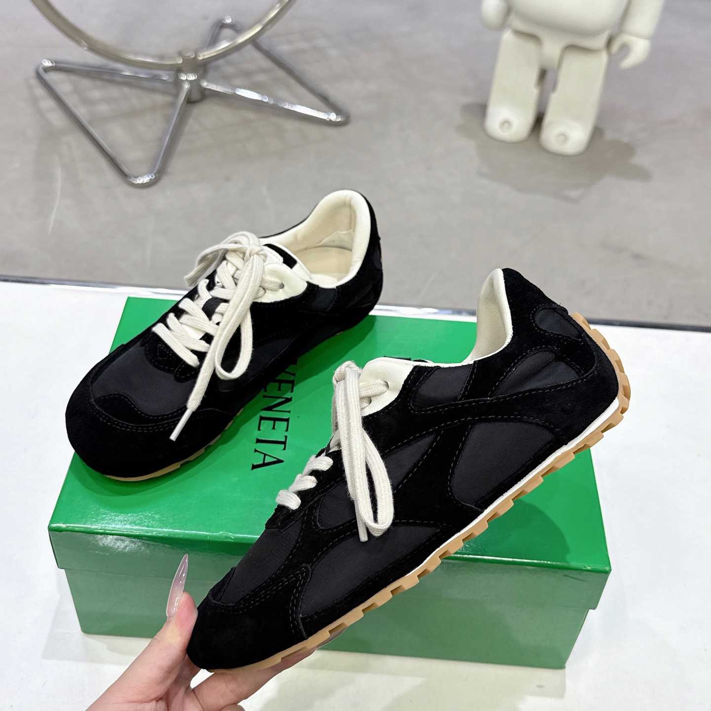 Bottega Veneta Orbit Flash Sneaker - FashionPlug