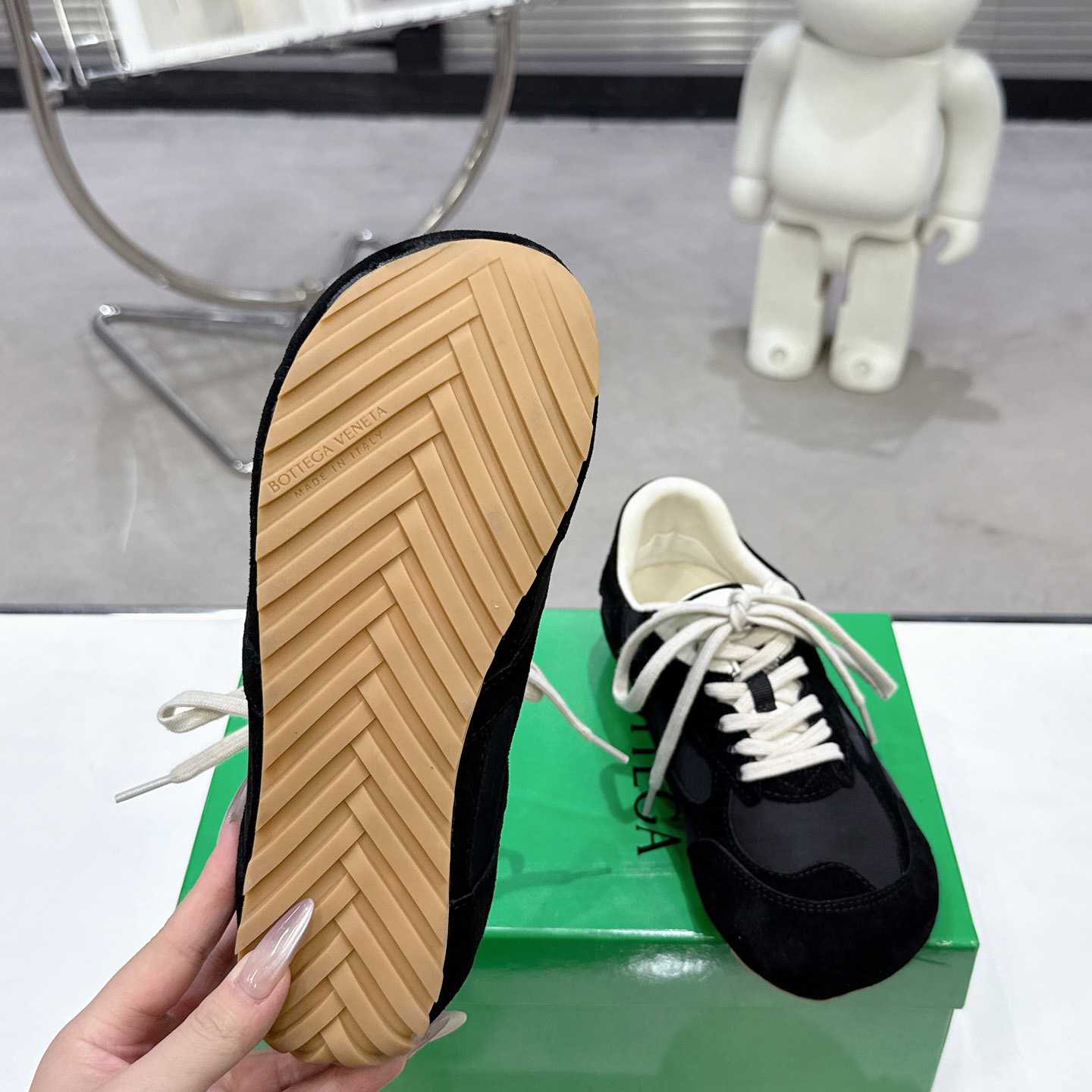 Bottega Veneta Orbit Flash Sneaker - FashionPlug