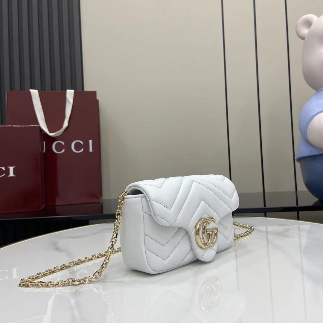 Gucci GG Marmont Mini Shoulder Bag - FashionPlug