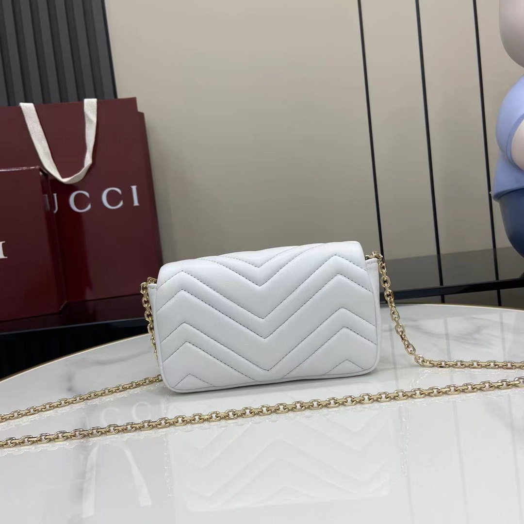 Gucci GG Marmont Mini Shoulder Bag - FashionPlug