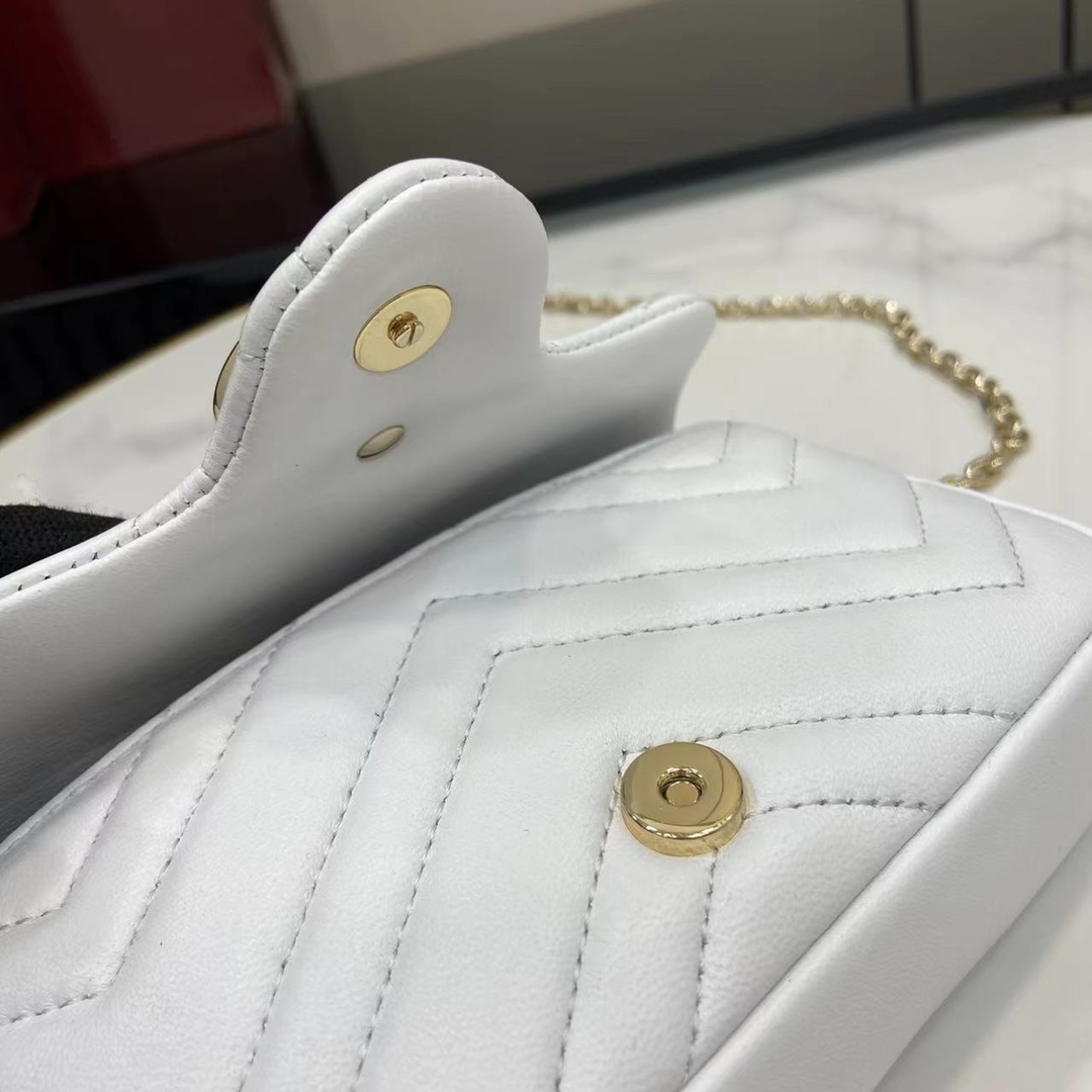 Gucci GG Marmont Mini Shoulder Bag - FashionPlug