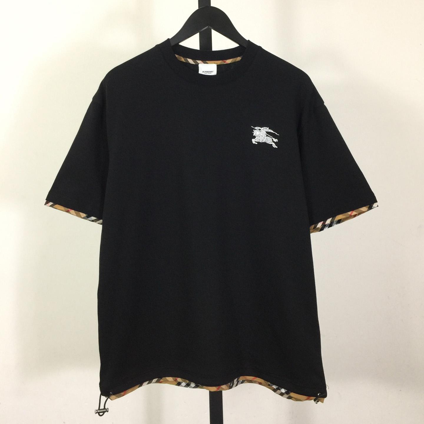 Burberry Cotton Tee And Short - FashionPlug