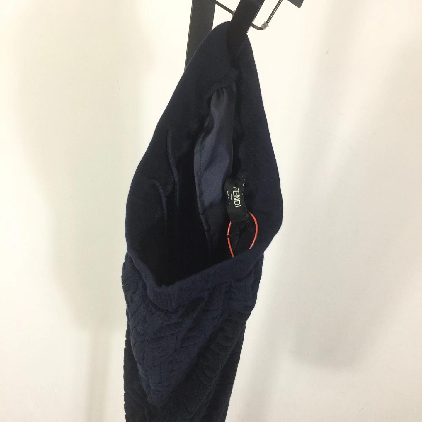 Fendi Blue FF Terry Shorts - FashionPlug