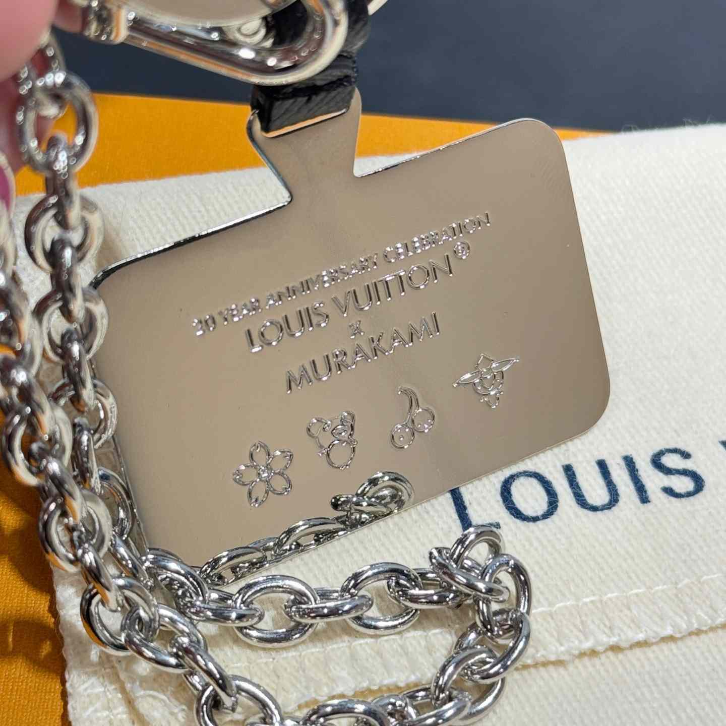 Louis Vuitton Monogram Phone Holder   - FashionPlug