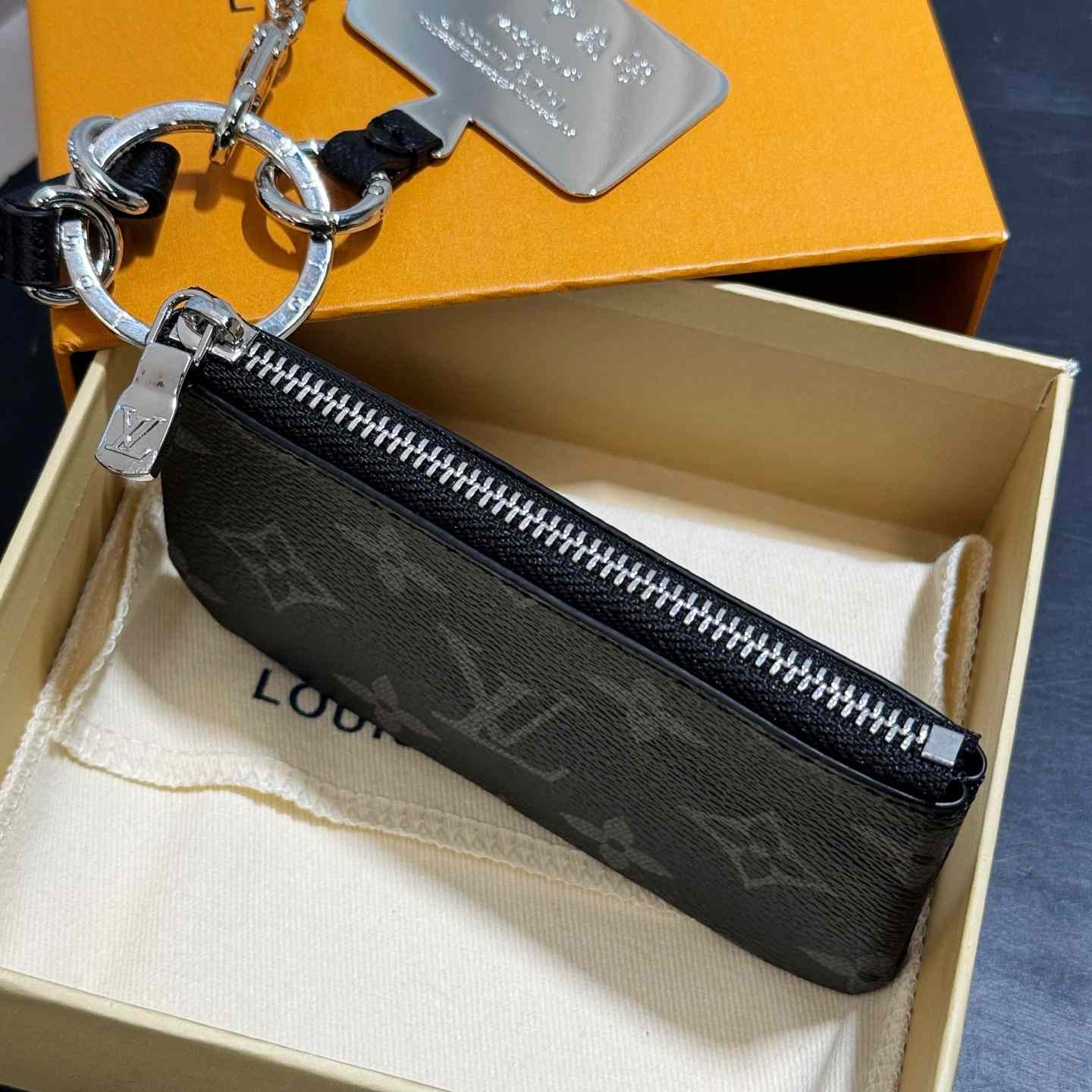 Louis Vuitton Monogram Phone Holder   - FashionPlug