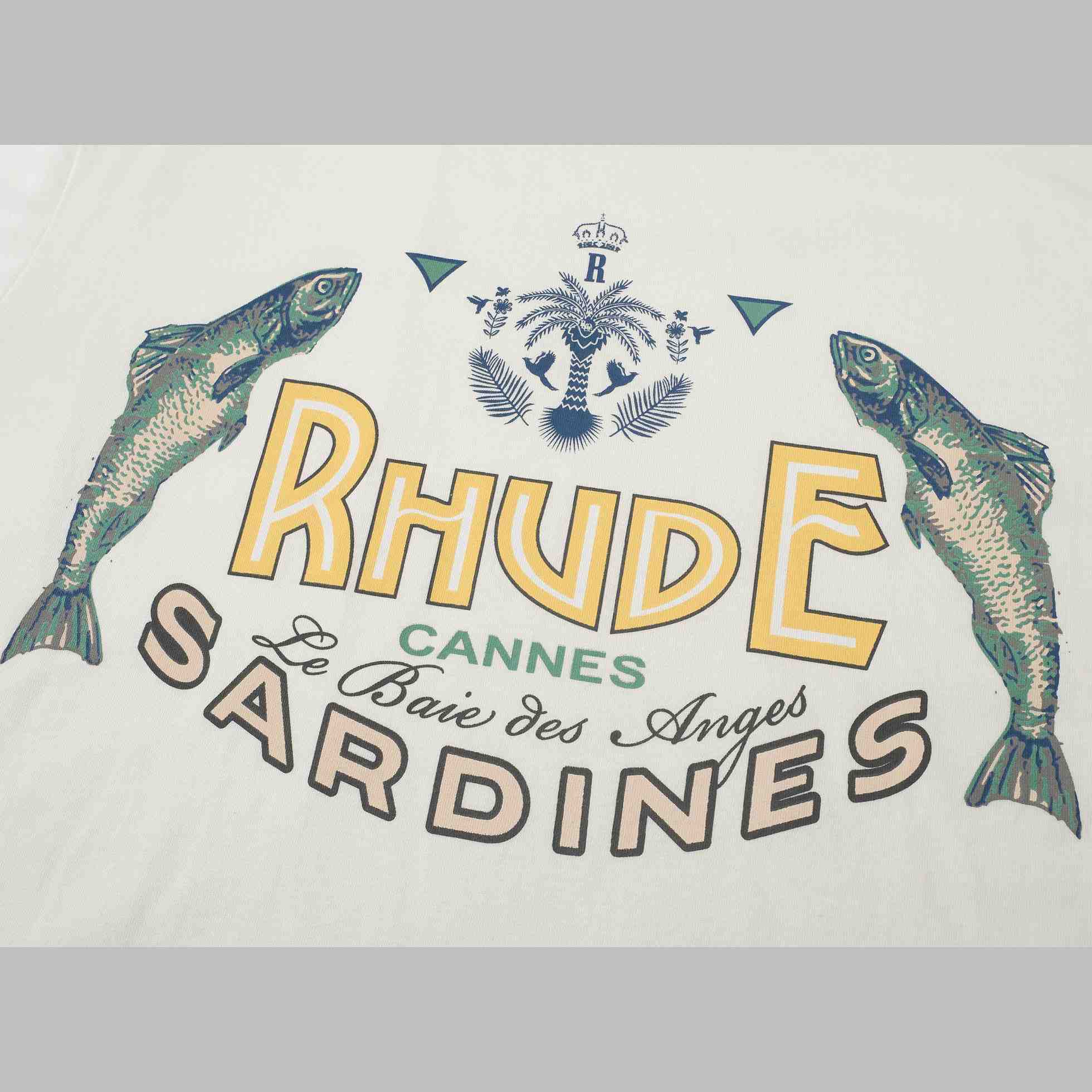 Rhude Sardines TEE   - FashionPlug