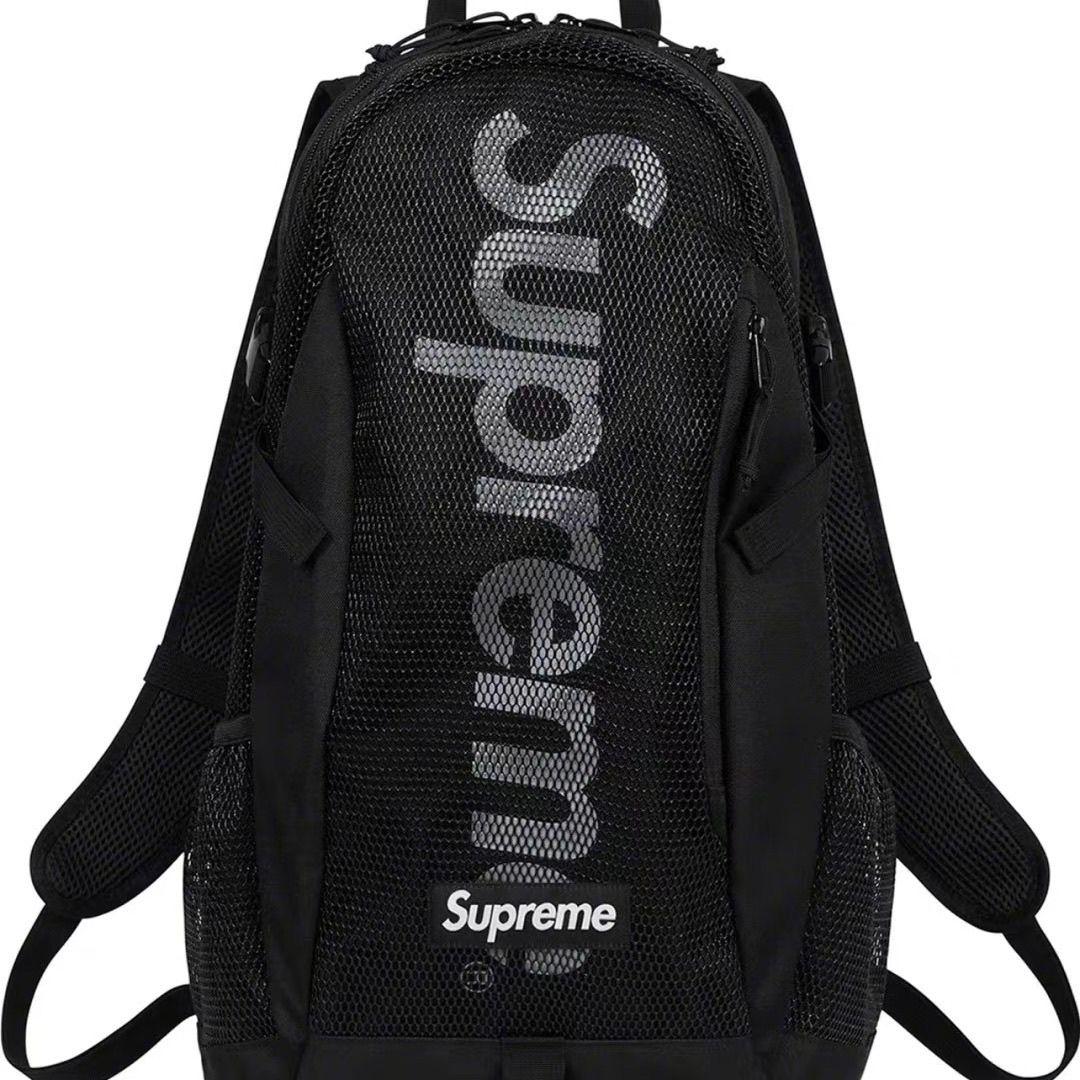 Supreme Backpack Black Chocolate Chip Camo   46CM*34CM - FashionPlug