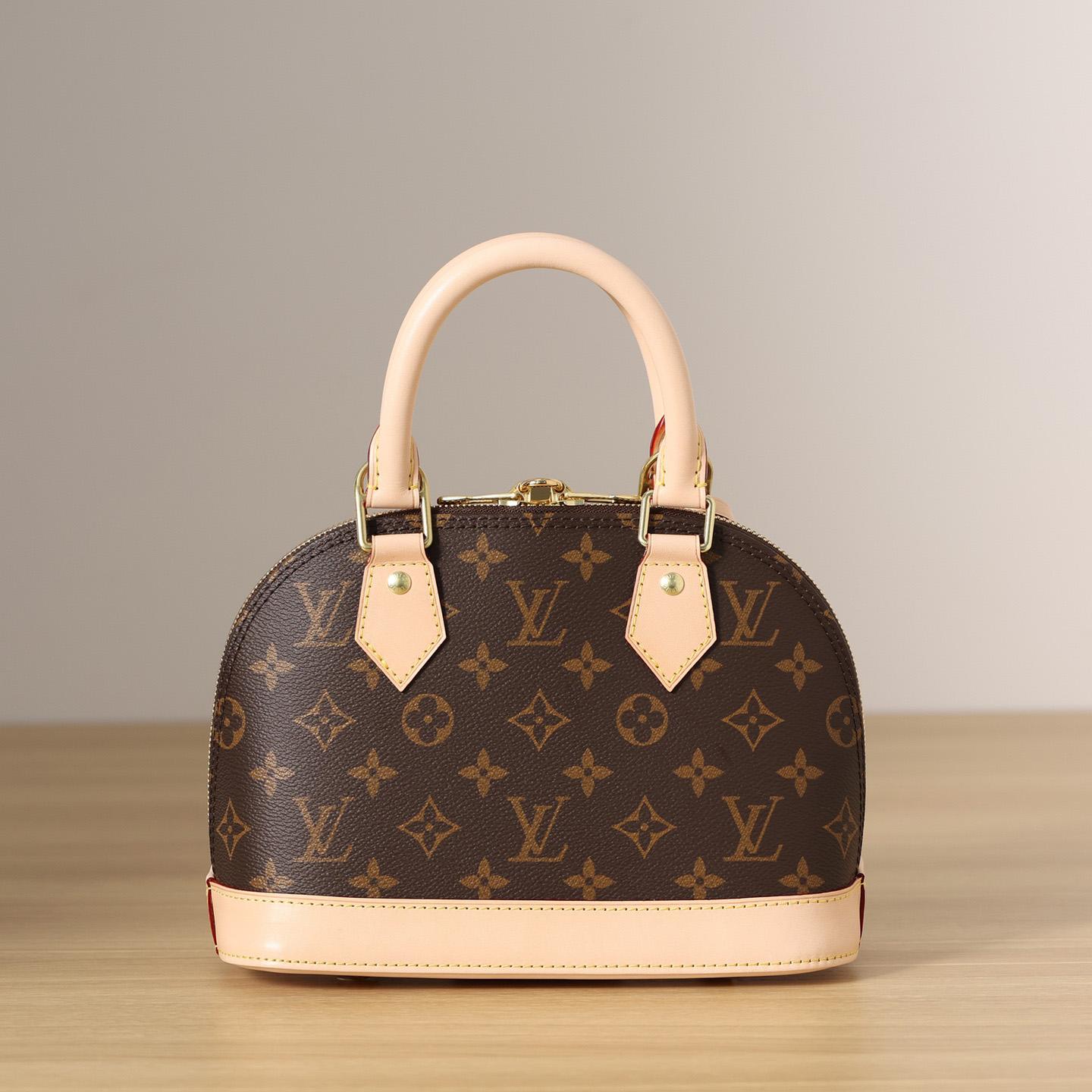 Louis Vuitton Alma BB Handbag (23.5-17.5-11.5cm)     M53152 - FashionPlug