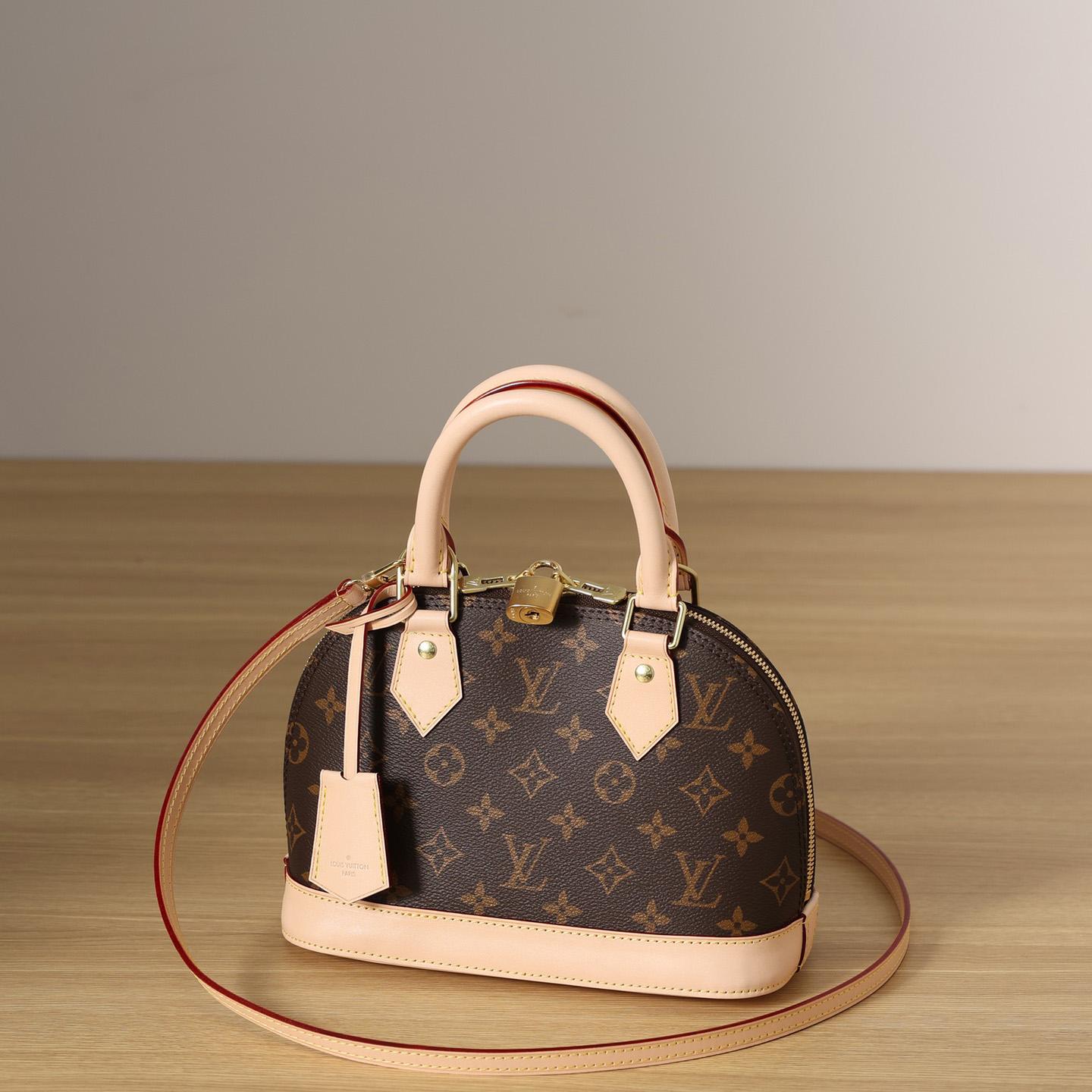 Louis Vuitton Alma BB Handbag (23.5-17.5-11.5cm)     M53152 - FashionPlug